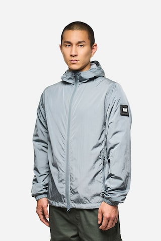 Weekend Offender Jacke 'TECHNICIAN FACE MASK' in Grau: Vorderseite
