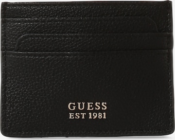 GUESS Portemonnaie in Schwarz: predná strana