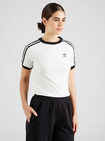 ADIDAS ORIGINALS Shirt in Grey: front