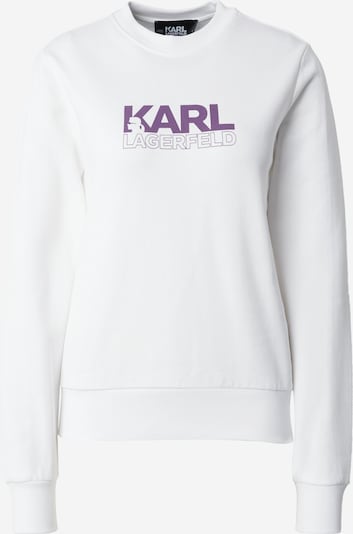 Megztinis be užsegimo iš Karl Lagerfeld, spalva – purpurinė / balta, Prekių apžvalga