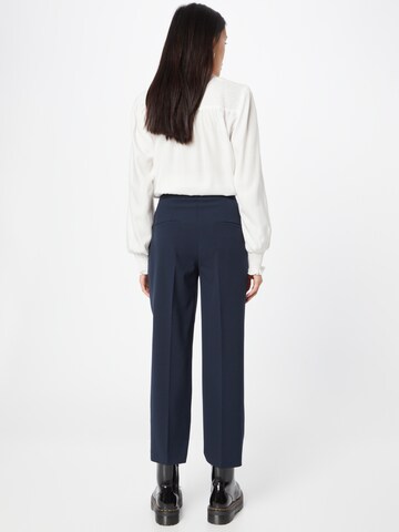 ESPRIT Regular Pleated Pants in Blue