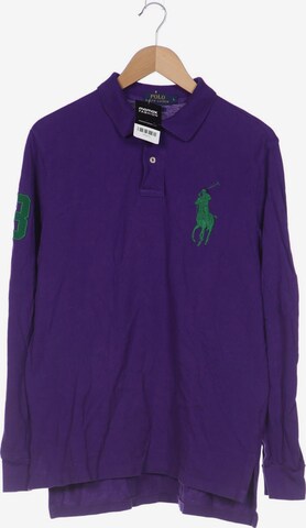 Polo Ralph Lauren Shirt in L in Purple: front