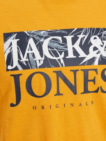 JACK & JONES Koszulka 'CRAYON' w kolorze pomarańczowy