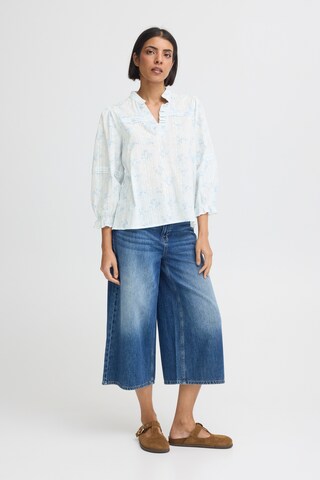 Pulz Bluse 'PZBELLAROSE' i blå