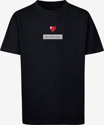 F4NT4STIC Shirt in Black: front