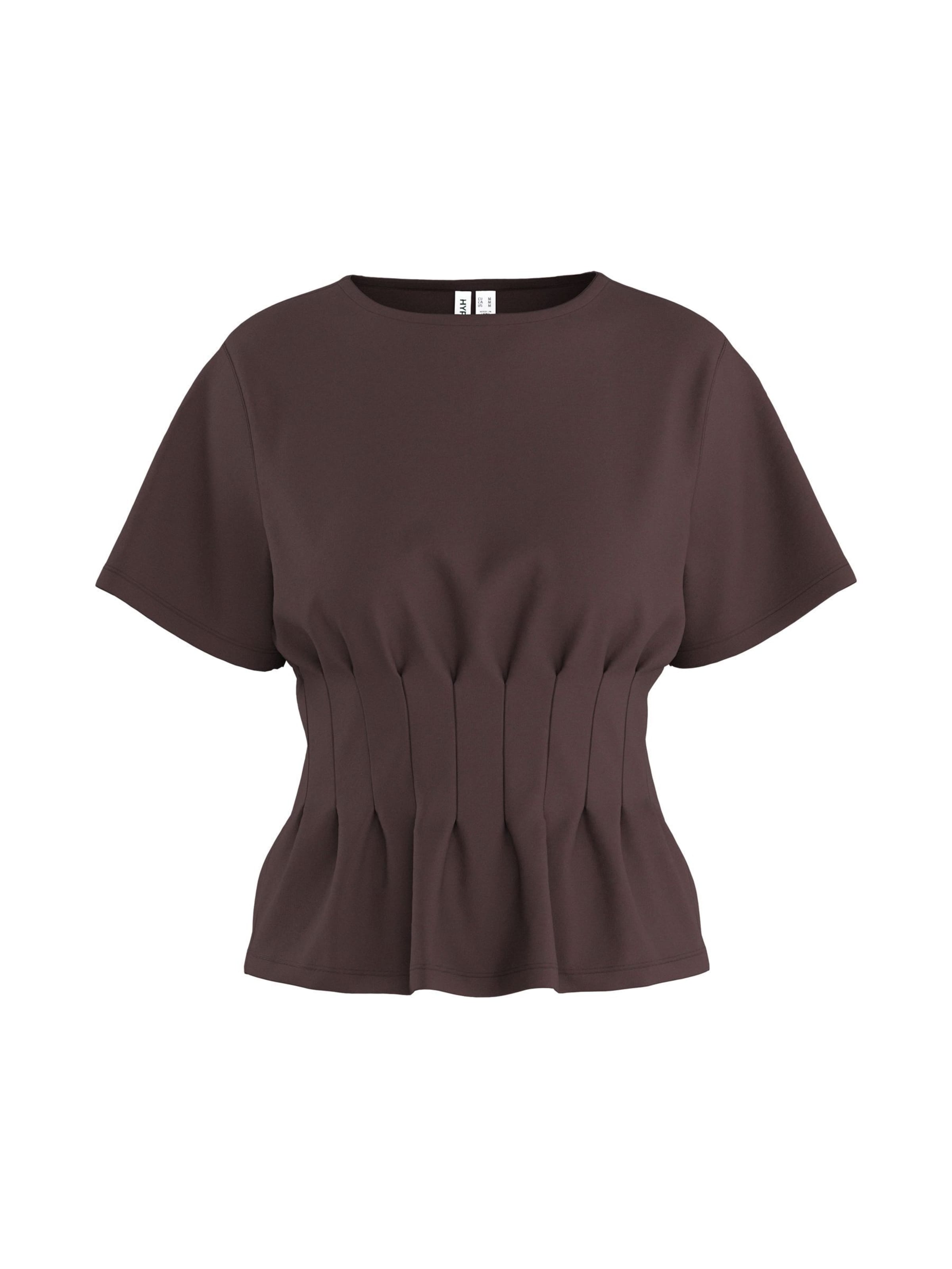 HYPEDROP Shirt 'HDORIA' in Brown: front