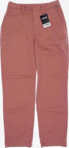 VANS Pants in XS in Pink: front
