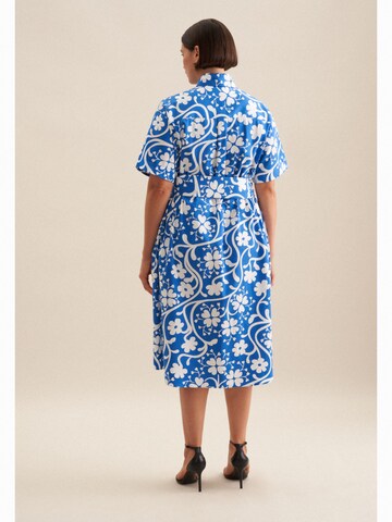 SEIDENSTICKER Shirt dress 'Schwarze Rose' in Blue