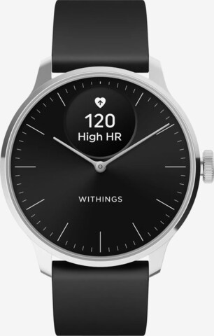 Withings Analoguhr in Schwarz: predná strana