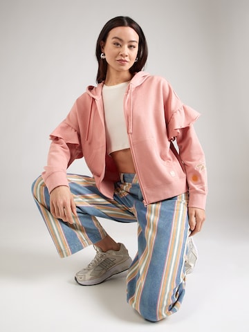 Blutsgeschwister Sweatjacke in Pink