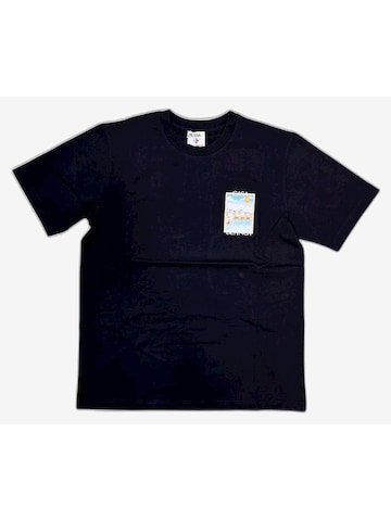 Casablanca Shirt 'Relaxed and contemporary silhouette made of fine cotton with refined workmanship' in Black: front