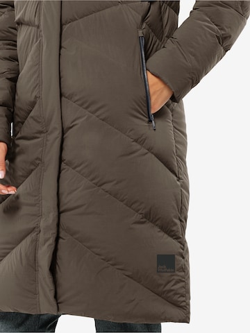 JACK WOLFSKIN Płaszcz outdoor 'Marienplatz' w kolorze brązowy