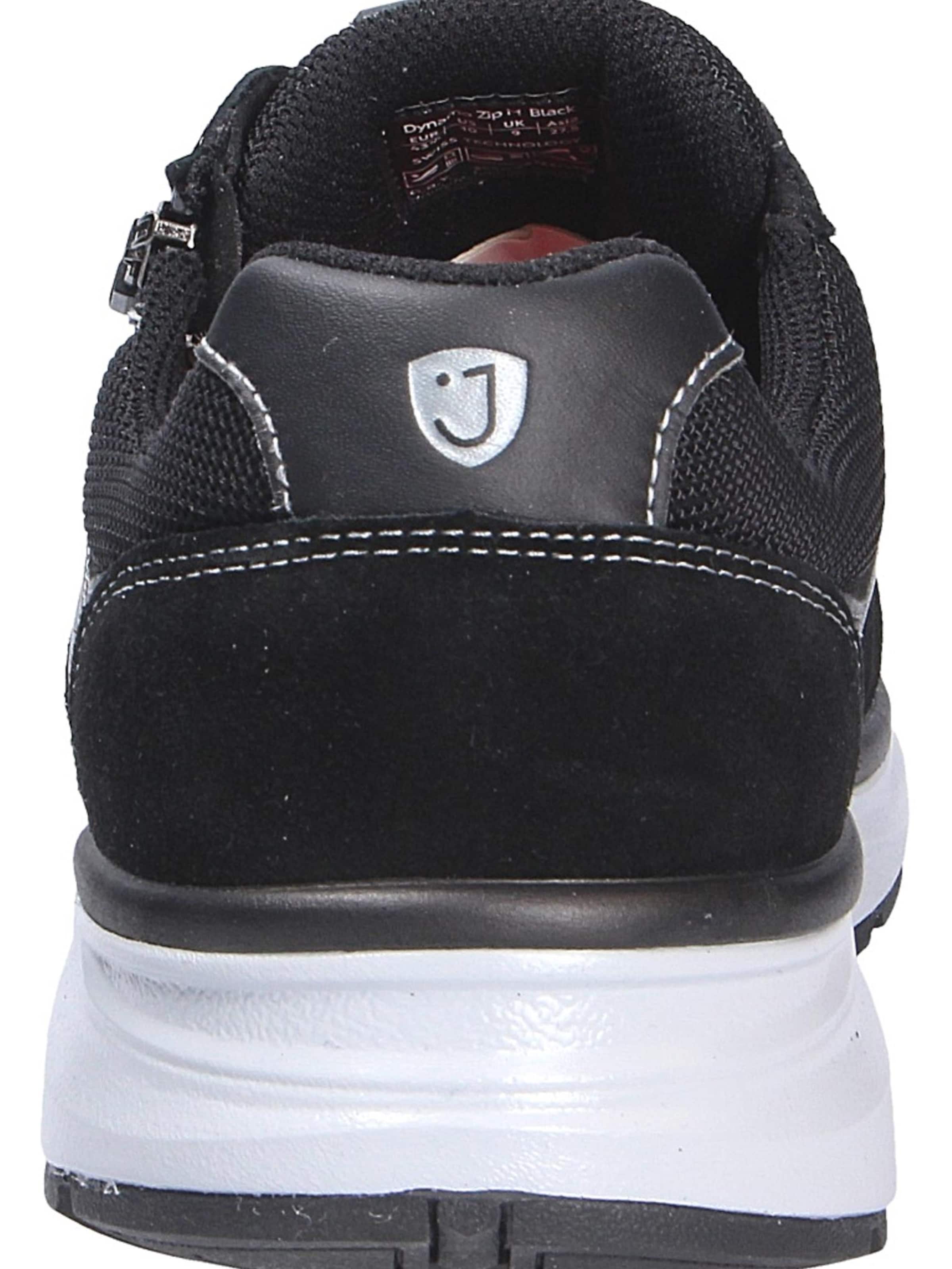 Joya Schnürschuh 'DYNAMO ZIP M BLACK'‌‌‌‌‌‌‌‌‌ in Schwarz