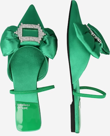 Jeffrey Campbell Mules 'PRETTY' in Green
