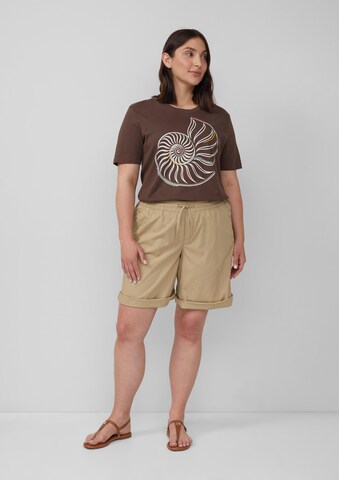 s.Oliver Regular Broek in Beige: voorkant