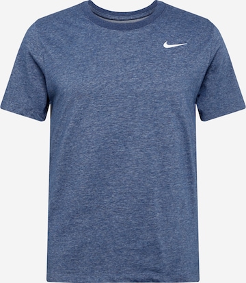 NIKE Funkčné tričko - Modrá: predná strana