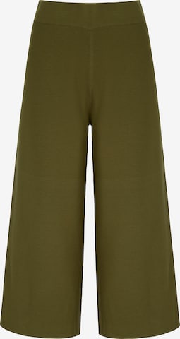 Pantalon 'Caius' Aligne en vert : devant