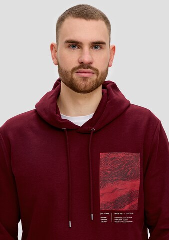 s.Oliver Sweatshirt in Rot