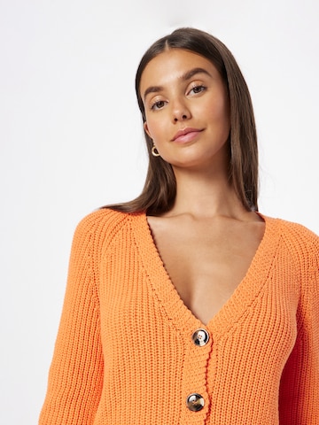 Geacă tricotată 'BELLA' de la ONLY pe portocaliu