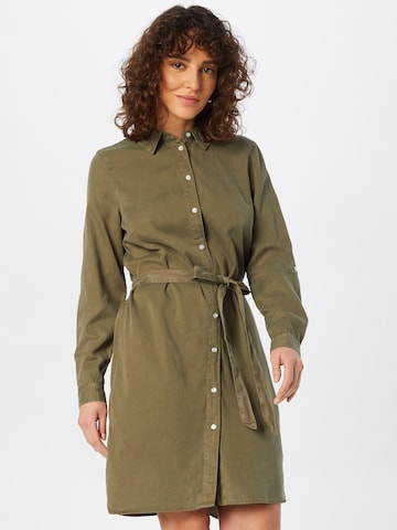 Robe-chemise 'Bista' VILA en vert : devant