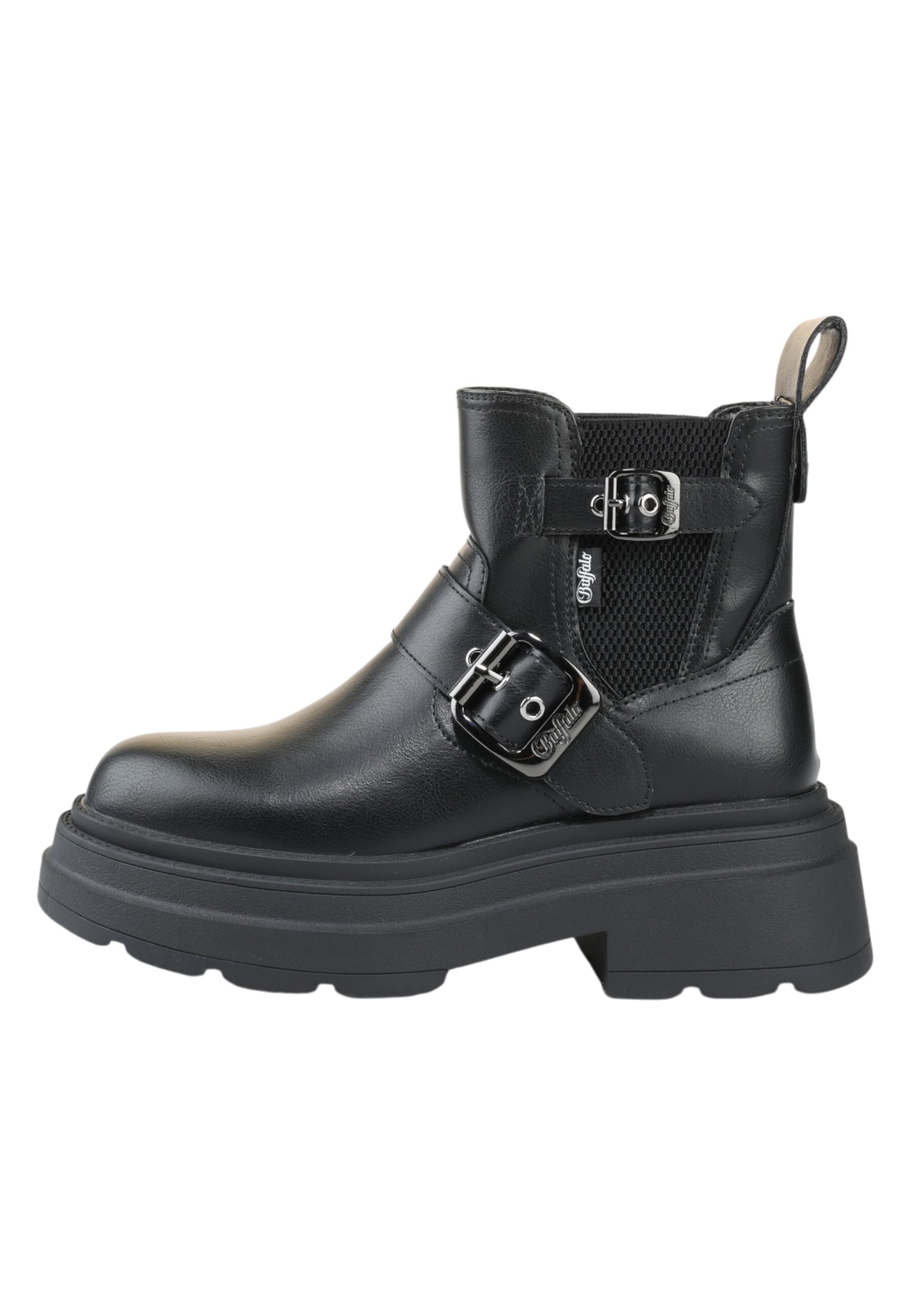 BUFFALO Stiefelette in Schwarz