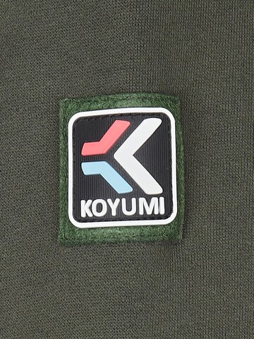 Koyumi Sweatshirt 'Suheyla Love It' in Green