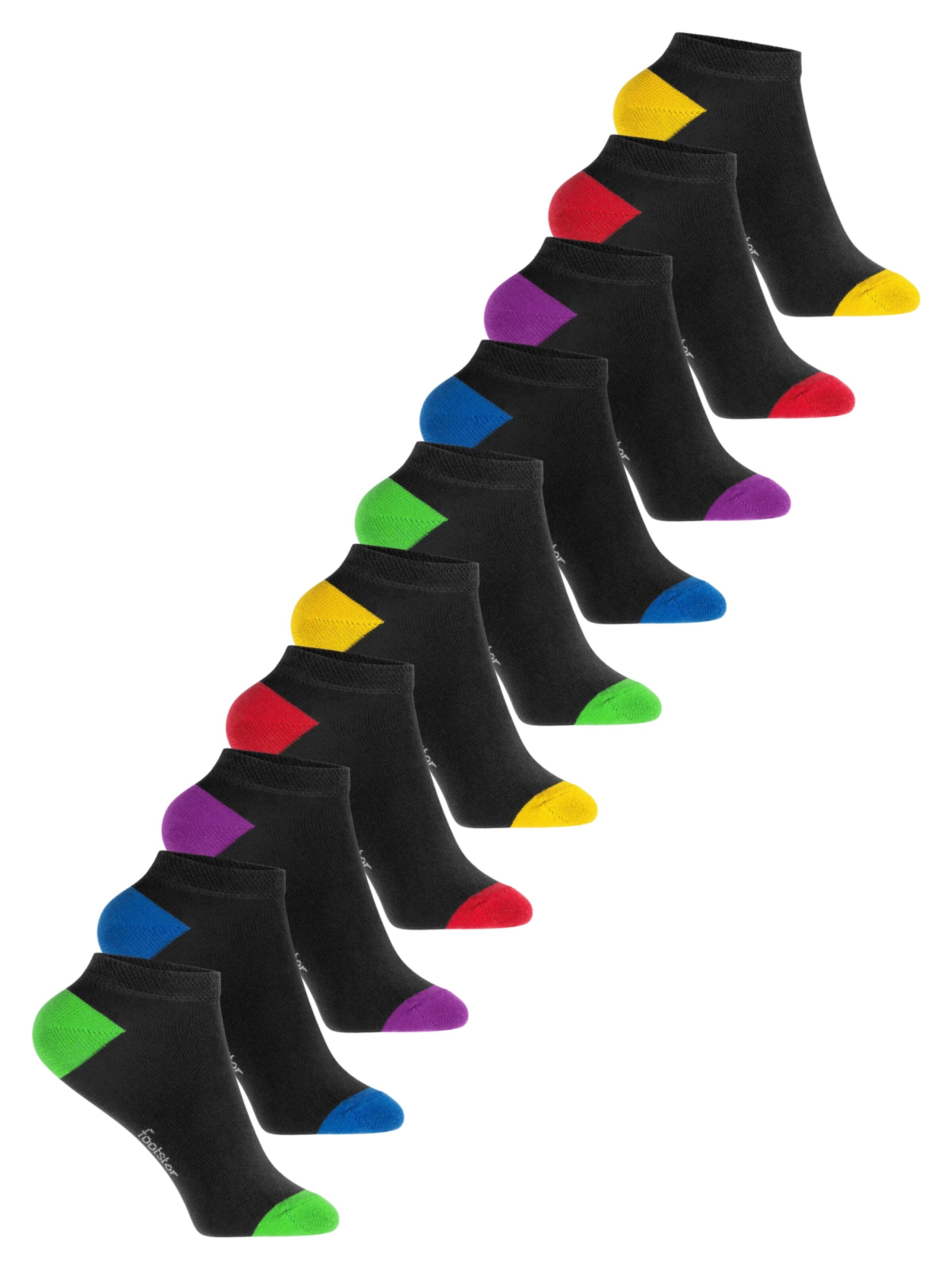 footstar Socks 'Color Pop' in Mixed colors: front