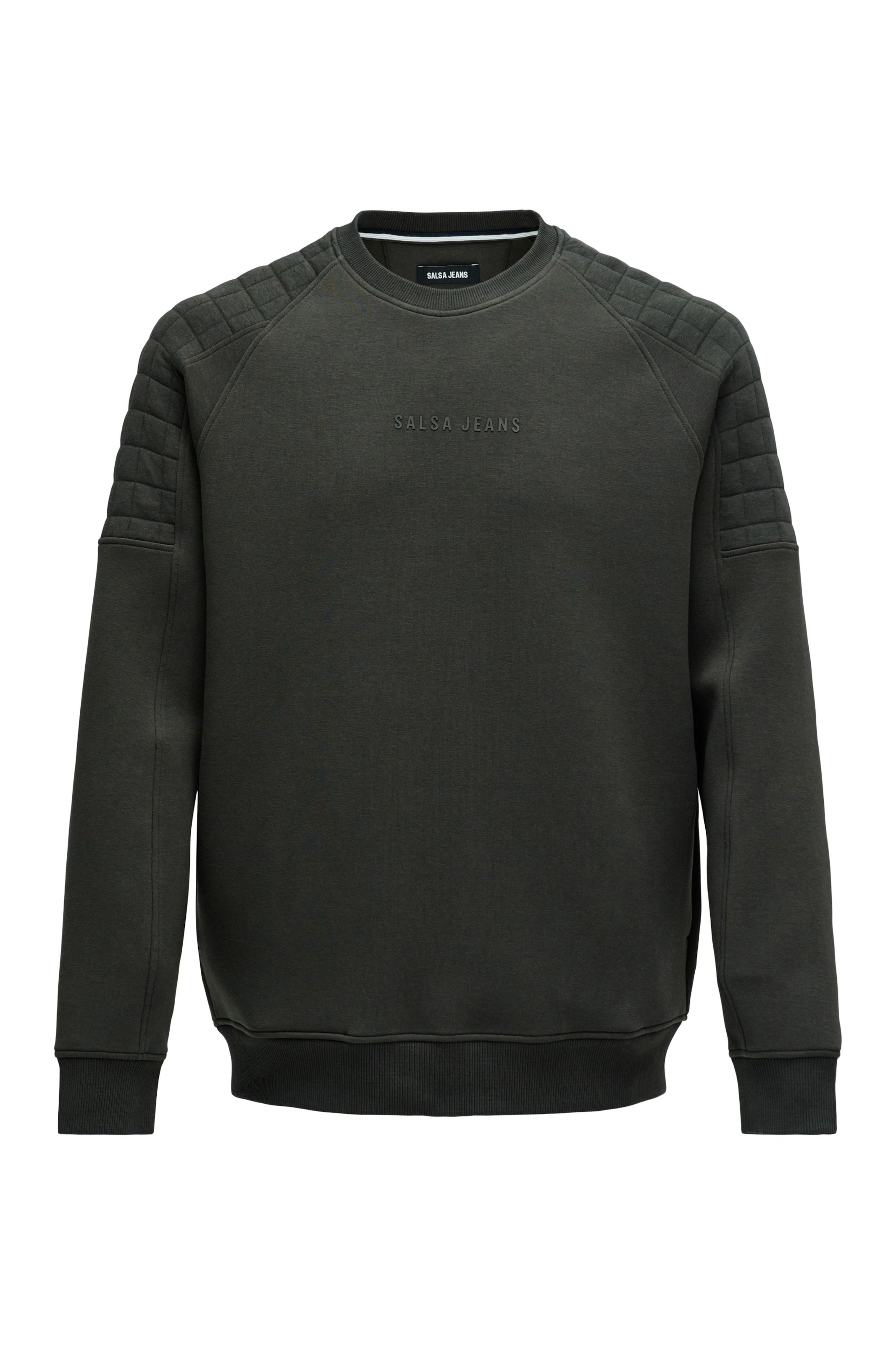 Sweat-shirt Salsa Jeans en vert : devant
