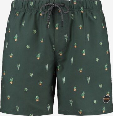 Shorts de bain Shiwi en vert : devant