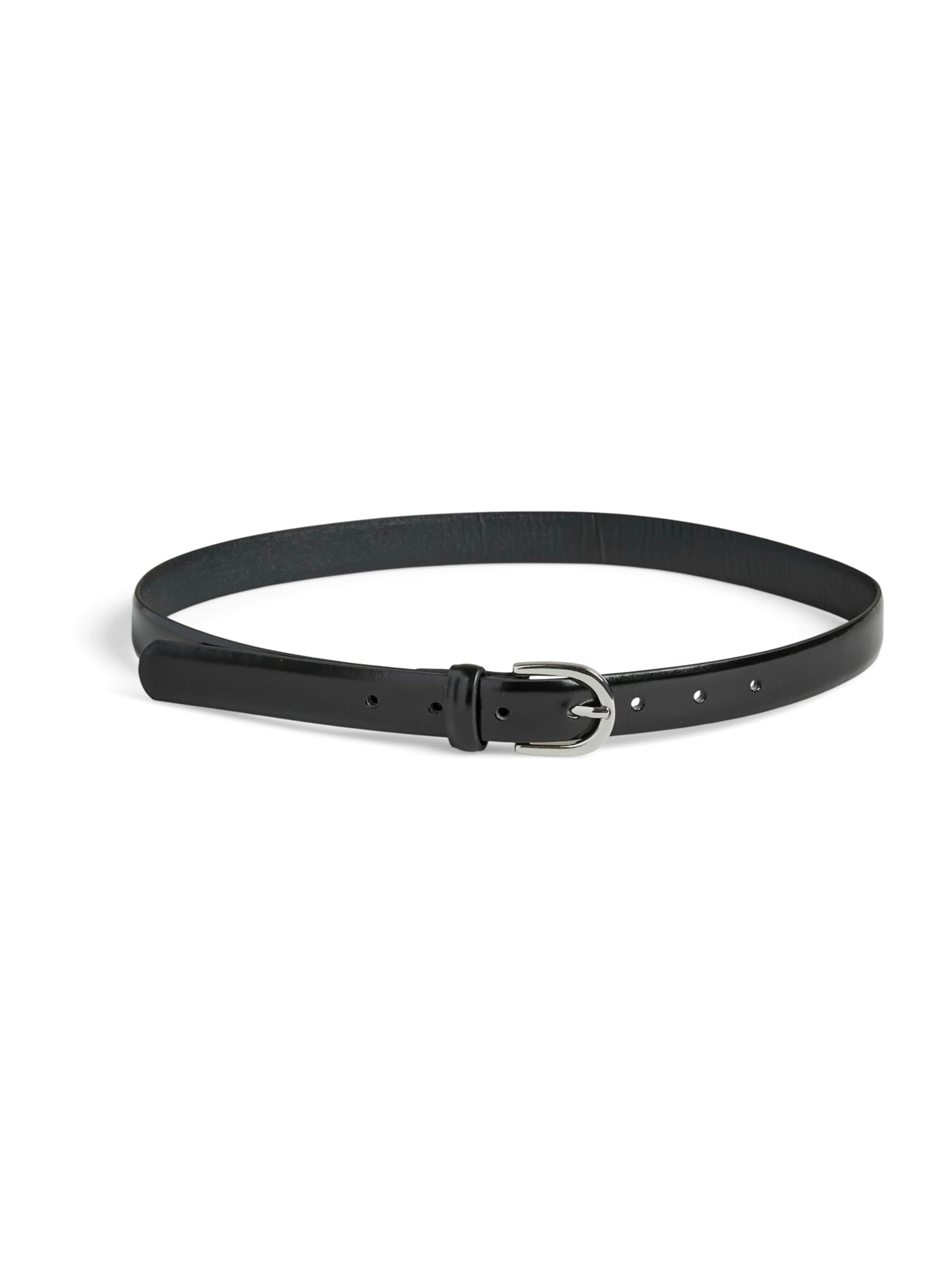 juoda PIECES Diržas 'PCESTINA': priekis