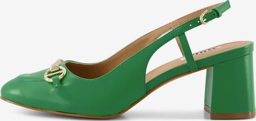 Dune LONDON Pumps 'CASSIE' in Green