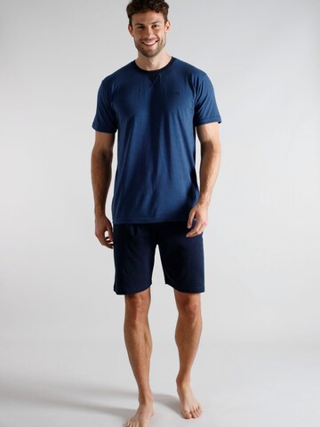 Pigiama corto di TOM TAILOR in blu: frontale
