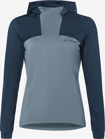 VAUDE Sports sweater 'Qimsa Hoody' in Blue: front
