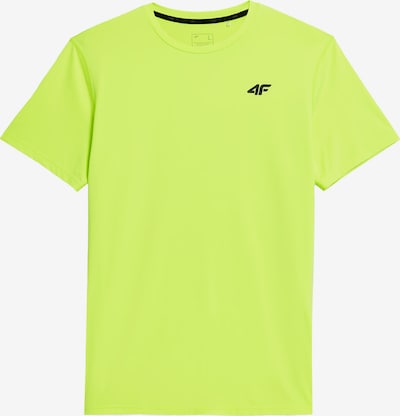 4F Funktionsskjorte i neongrøn / sort, Produktvisning