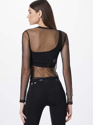Lapp the Brand Skinny Παντελόνι φόρμας σε μαύρο