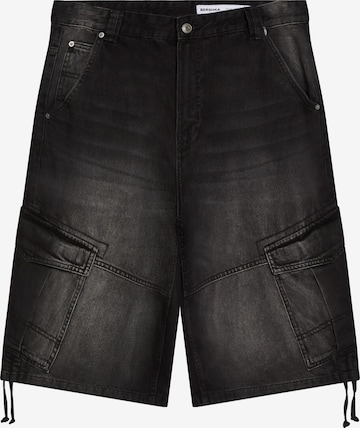 Bershka Cargo farmer - fekete: elől