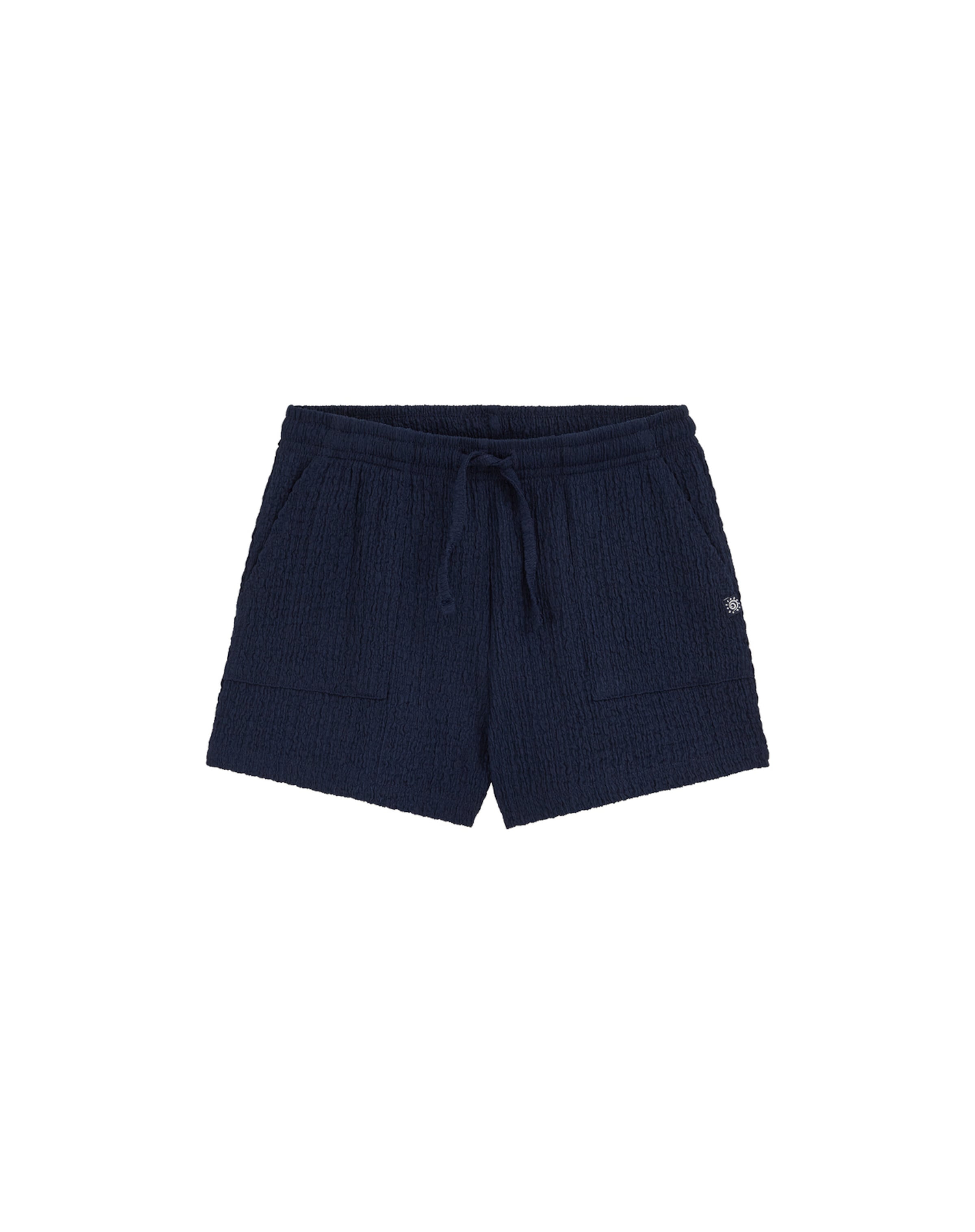 WE Fashion Loosefit Broek in Blauw: voorkant