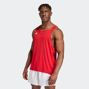 ADIDAS PERFORMANCE Sporttop 'Adizero' in Rot: Vorderseite