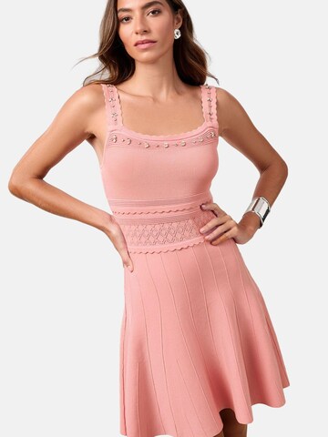 Robes en maille Lipsy en rose : devant