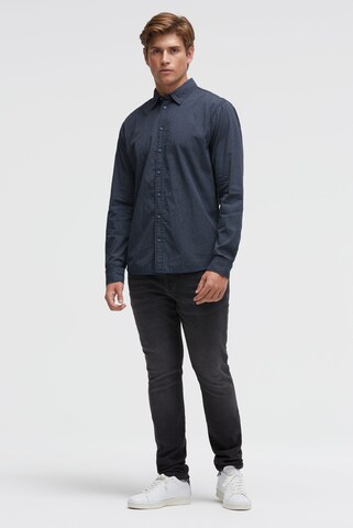 CAMP DAVID Regular Fit Hemd in Blau
