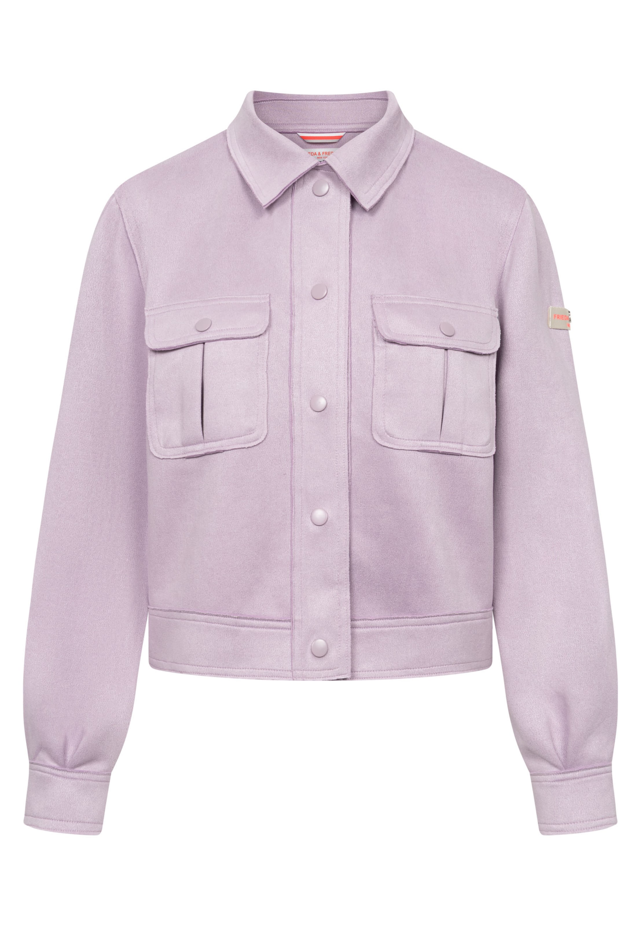 Frieda & Freddies NY Between-Season Jacket 'Geraldine' in Purple: front