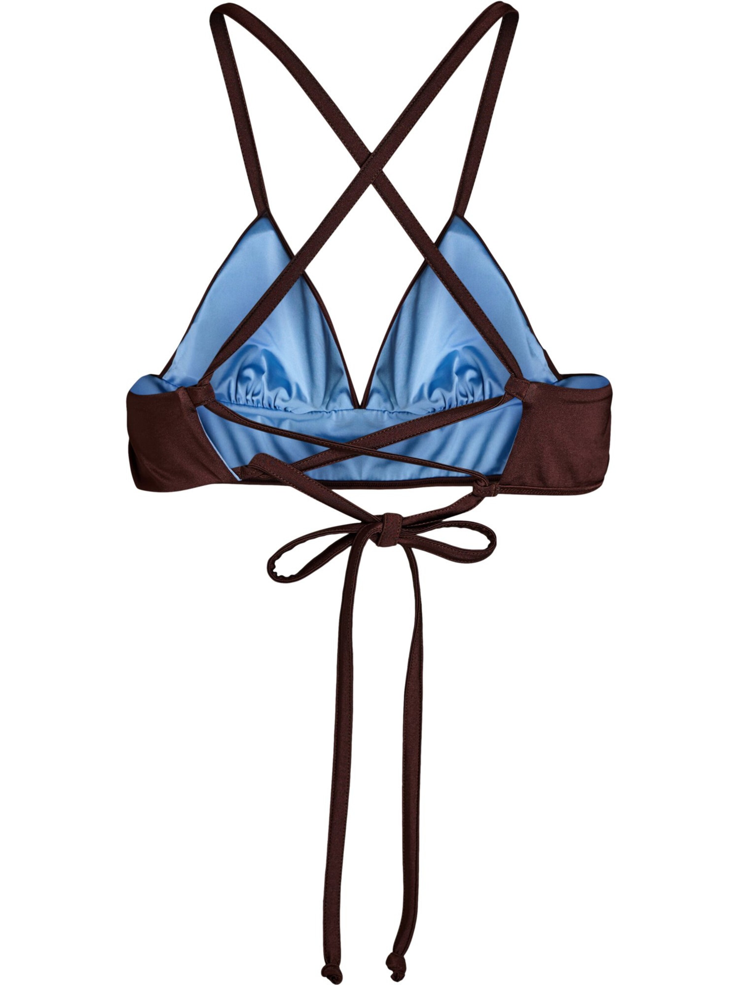 Triangle Hauts de bikini 'Senya' Swim by Zizzi en marron