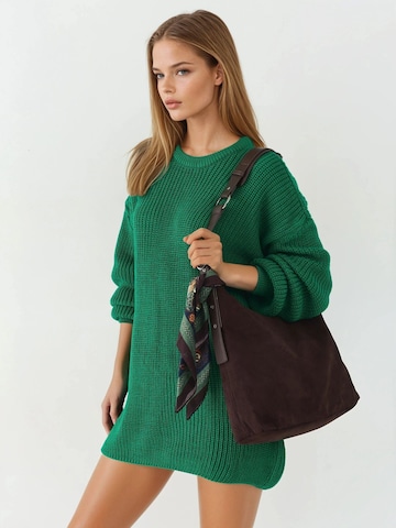 Pullover extra large di My fashion in verde