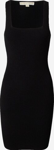 MICHAEL Michael Kors Stickad klänning i svart: framsida