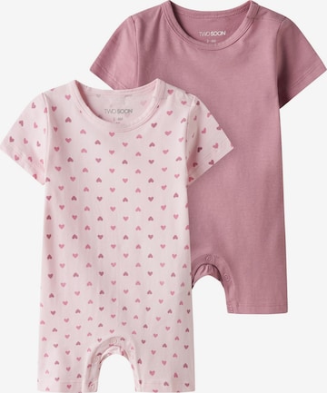 rožinė TWO SOON Miego kostiumas: priekis