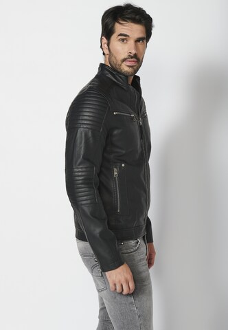 KOROSHI Between-season jacket in Black