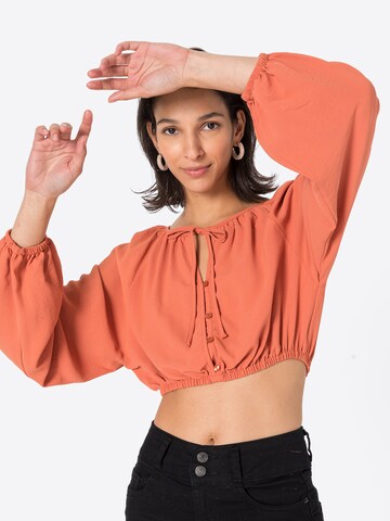 ABOUT YOU Blouse 'Valentina' in Oranje