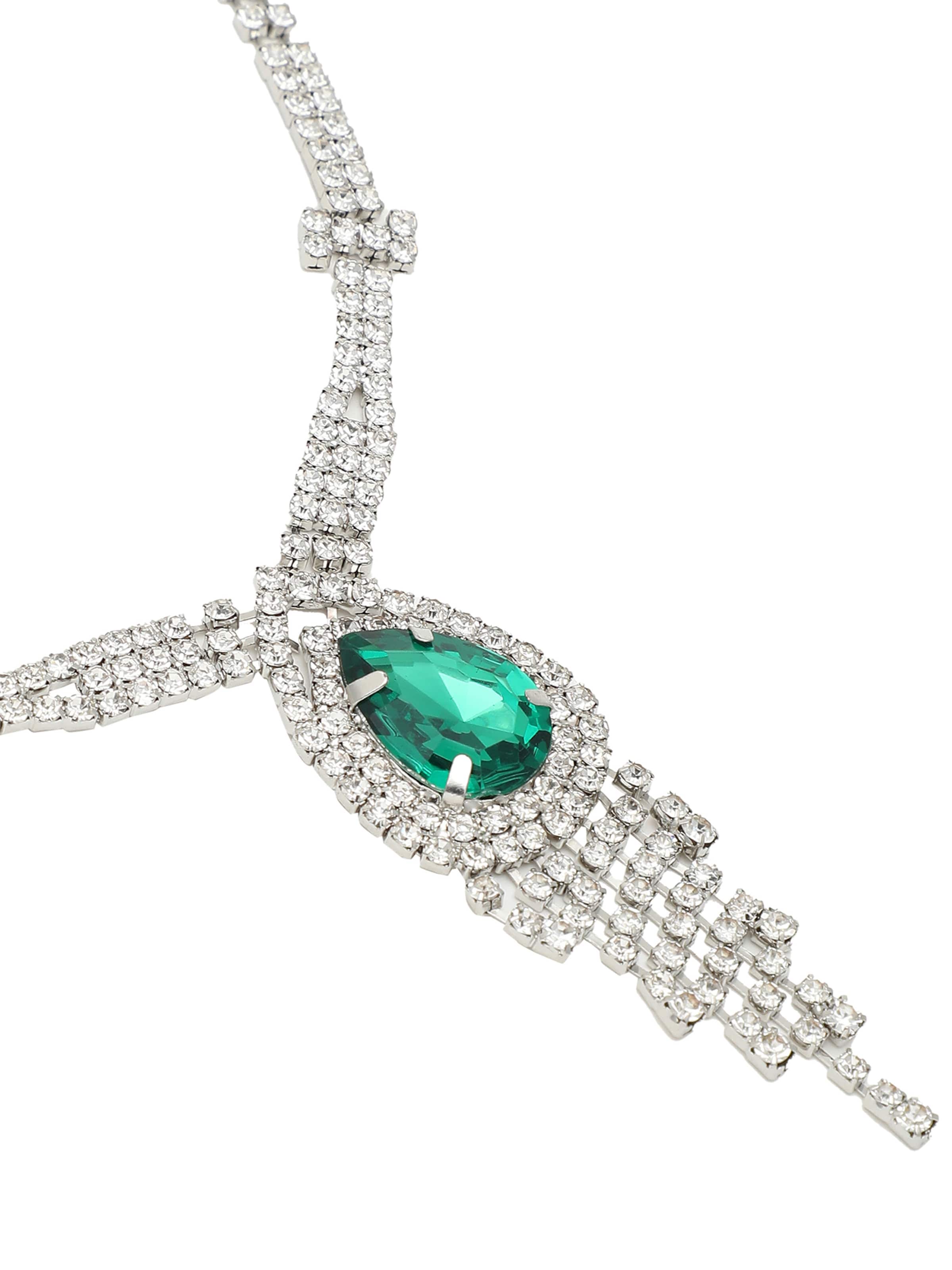 SOHI Σετ κοσμημάτων 'Noori' σε πράσινο