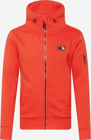 Alife and Kickin Sweat jacket 'EliasAK' in Red: front