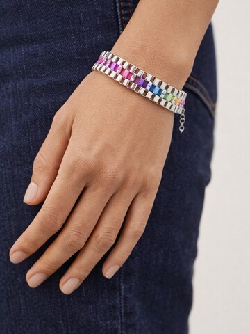 COLLEZIONE ALESSANDRO Bracelet 'Rainbow' in Mixed colors